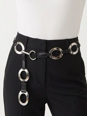 Elastic chain belt